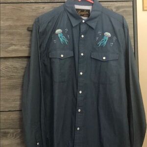 Howler brothers gaucho snapshirt medium jellyfish